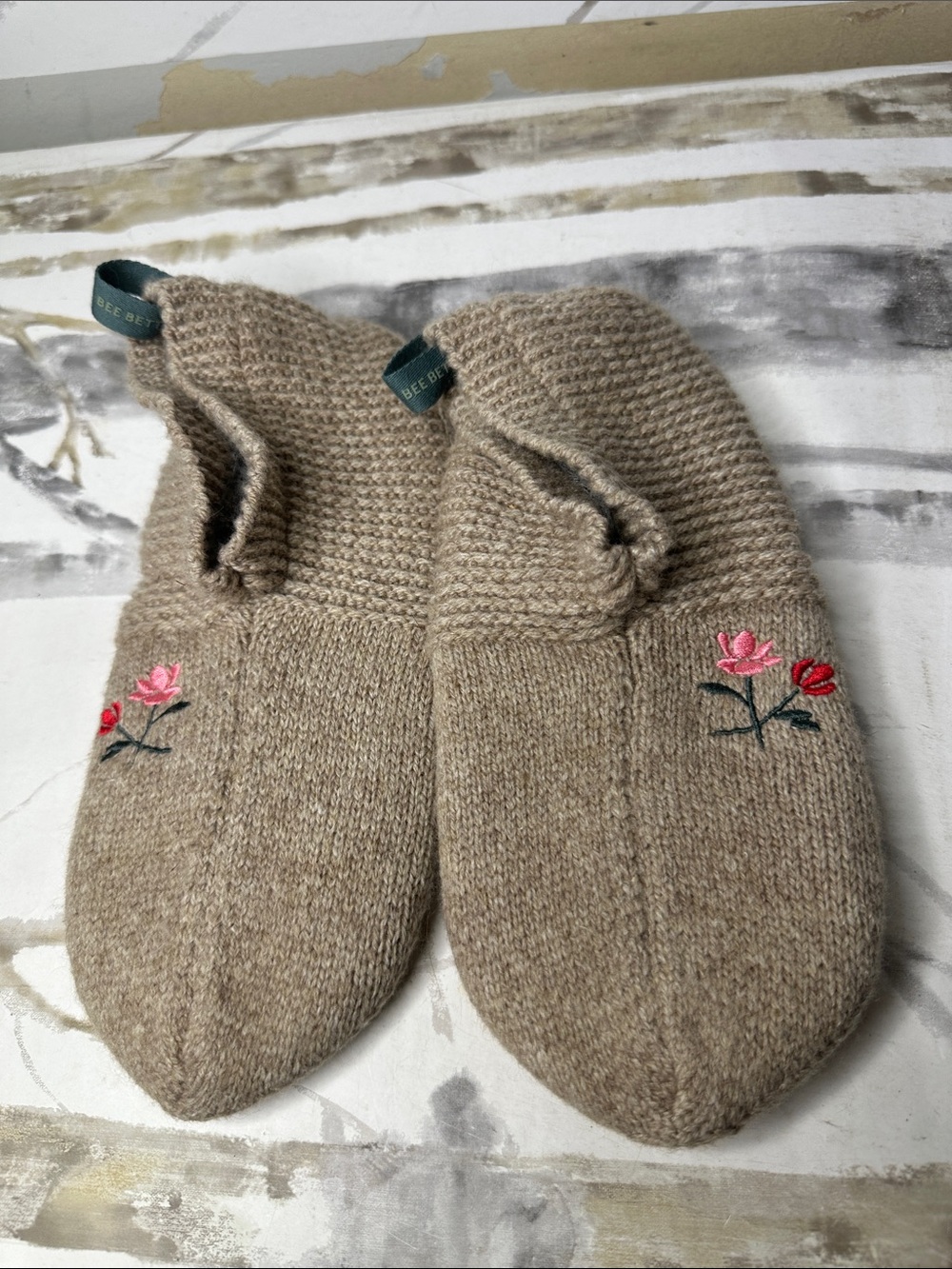 Bombas XS Floral Slippers
